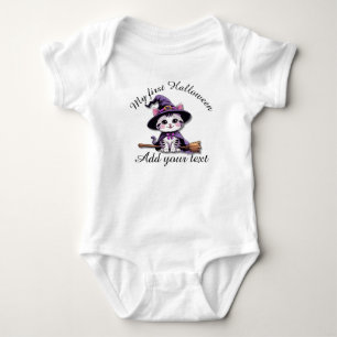 Kawaii-Hexen-Kätzchen – Babys Bodysuit für Hallowe Baby Strampler