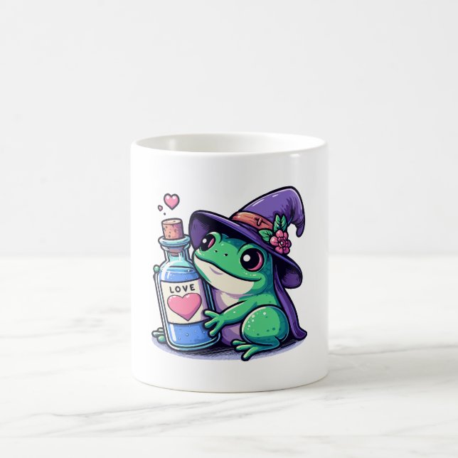 Kawaii-Hexerei-Liebe Kaffeetasse (Mittel)