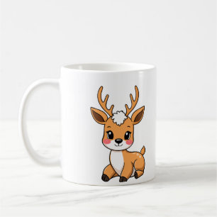 Kawaii-Hirsch-Tasse Kaffeetasse