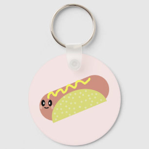 KAWAII HOT HUND NIEDLICHER SCHLÜSSELANHÄNGER