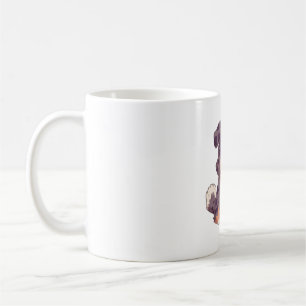 Kawaii-Hund aus niedlichem Cartoon Kaffeetasse