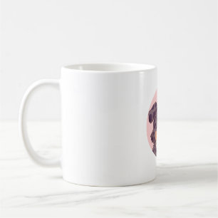 Kawaii-Hund aus niedlichem Cartoon Kaffeetasse