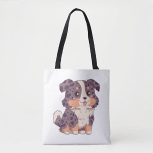 Kawaii-Hund aus niedlichem Cartoon Tasche