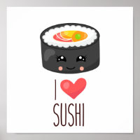 Kawaii I Liebe Sushi
