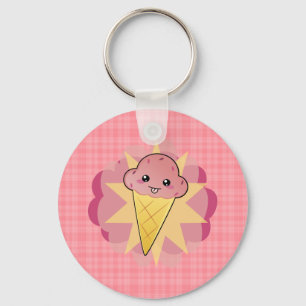 Kawaii Ice Cream Schlüsselanhänger