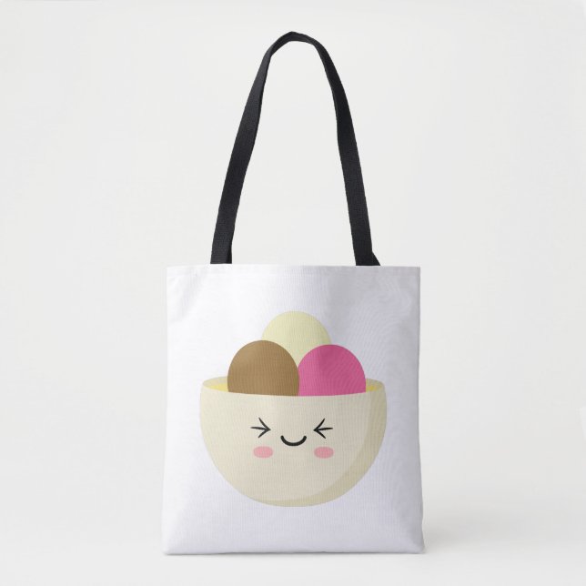 Kawaii Ice Cream Tasche (Vorderseite)