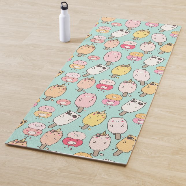 Kawaii Ice Cream Yogamatte (Beispiel)