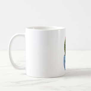 Kawaii-Innenraum-Pflanze-Fasskaktus-Tasse Kaffeetasse