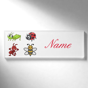 Kawaii Insekten Thunder_Cove Namenschild