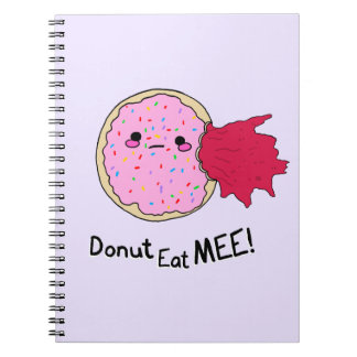 Kawaii Jam Donut Eat Me Notizblock