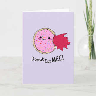 Kawaii Jam Donut Iss Mich Karte