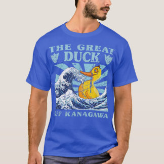 Kawaii Japan Great Wave Great Duck Niedlich Japan  T-Shirt
