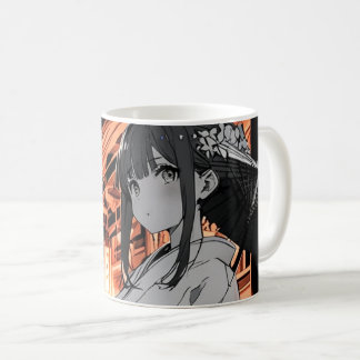 KAWAII Japanese Girl mug マグカップ Kaffeetasse