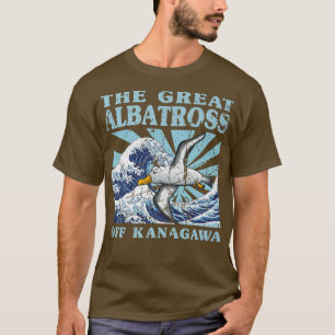 Kawaii Japanisch Great Wave Great Albatross Niedli T-Shirt