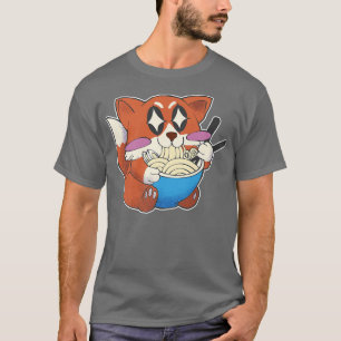 Kawaii Japanisch Ramen Fox Anime Manga Graphic Jap T-Shirt
