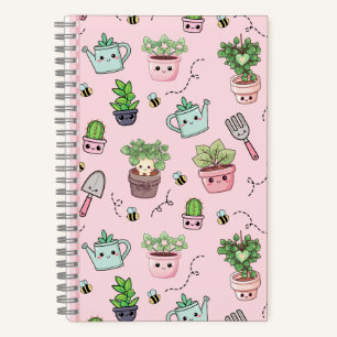 Kawaii Jardinage Maison Plantes Carnet spirituel