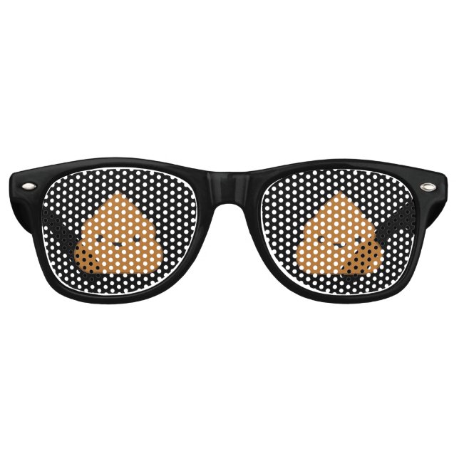 Kawaii Kack Party Shades Partybrille (Vorderseite)