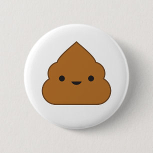 Kawaii kacken Knopf Button
