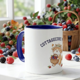 Kawaii-Katzen-Gärtner-Sommer-Beeren-Tasse Tasse