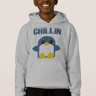 Kawaii-Kids-Pinguin-Chillin-Süße-Tweet Hoodie