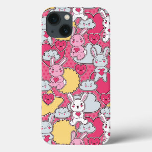 Kawaii Kindermuster mit niedlichen Gekritzeln title_seo2
