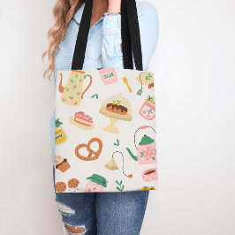 Kawaii Kitchen Teefreunde und Bäckereidesign Tasche