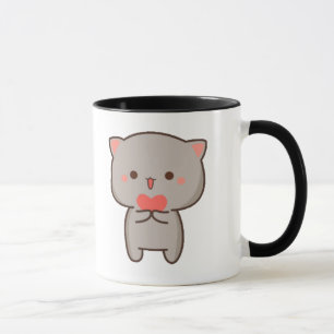 Kawaii Kitten Mug - Coupe de café mignonne et conf