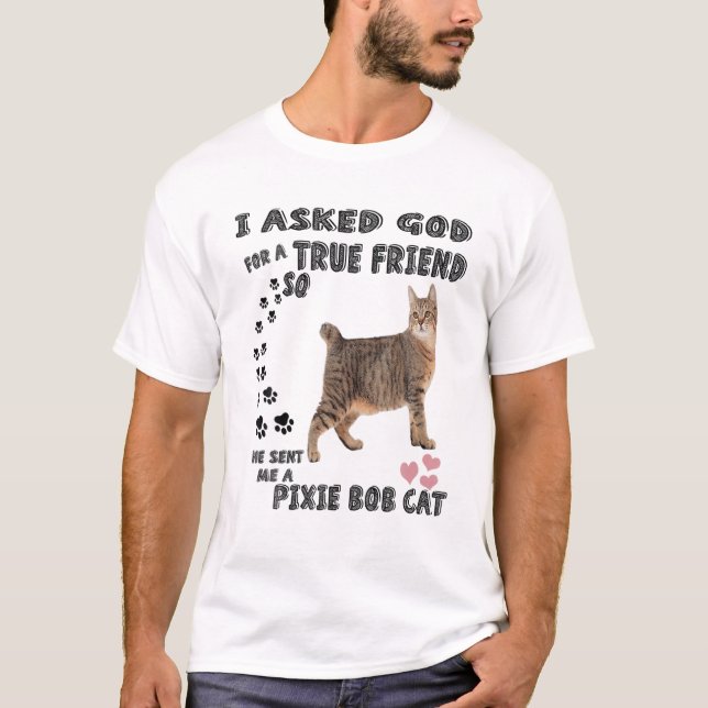 Kawaii Kitten Quote Mama Bobcat Vater Print, Niedl T-Shirt (Vorderseite)