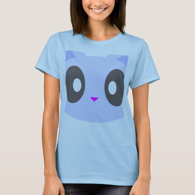 kawaii kitty Closeup T-Shirt (Vorderseite)