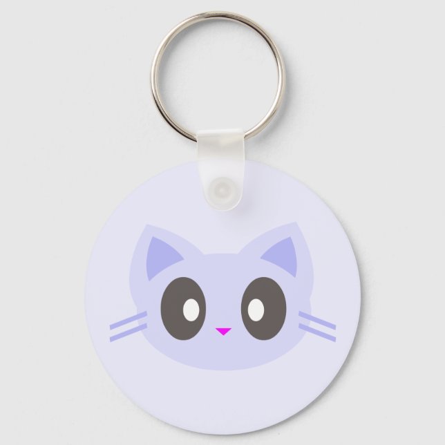 kawaii kitty schlüsselanhänger (Vorderseite)