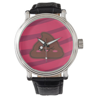 Kawaii-komische kack-Uhr Armbanduhr