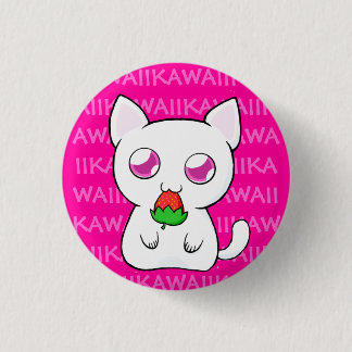 Kawaii Koneko Knopf Button