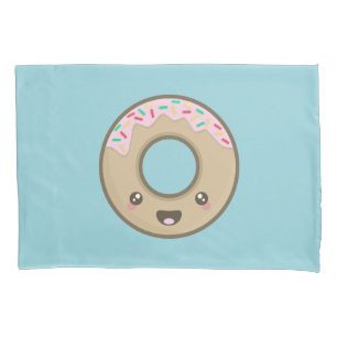 Kawaii Krapfen Kissenbezug