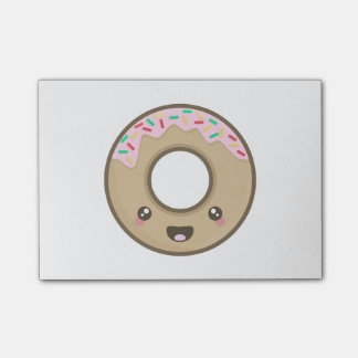 Kawaii Krapfen Post-it Klebezettel