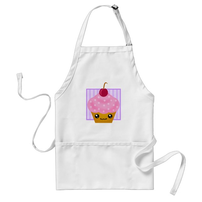 Kawaii Kuchen-KirschSchürze Schürze (Vorne)