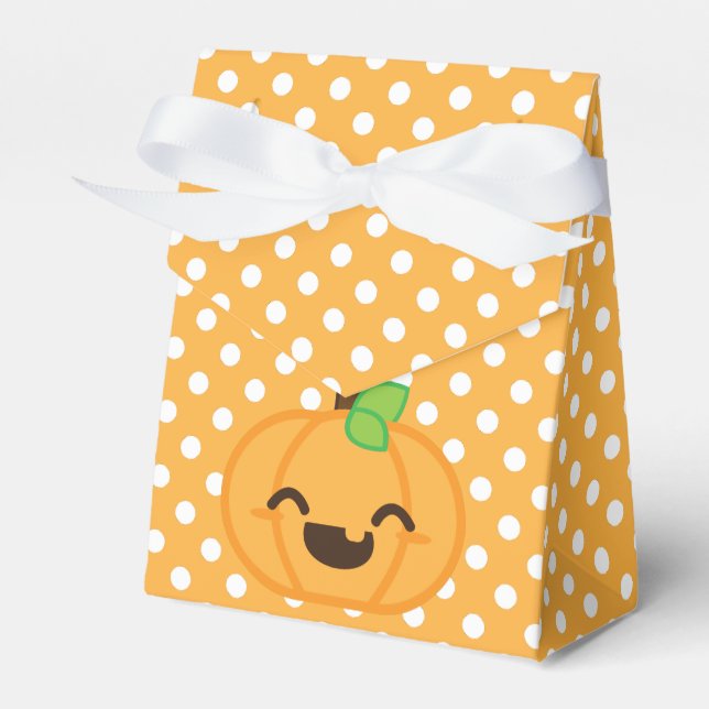 Kawaii Kürbislaterne Pumpkin Geschenkboxen Geschenkschachtel (Vorderseite)