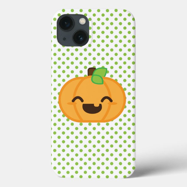 Kawaii Kürbislaterne Pumpkin iPad Mini Case (Rückseite)