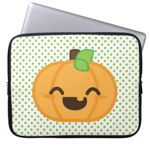 Kawaii Kürbislaterne Pumpkin Laptop Sleeve