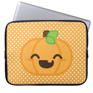 Kawaii Kürbislaterne Pumpkin Laptop Sleeve