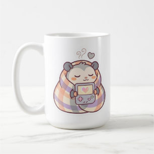 Kawaii Kuschel-Gamer-Opossum-Tasse Kaffeetasse