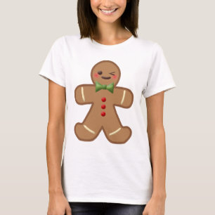 Kawaii Lebkuchen-Mann T-Shirt