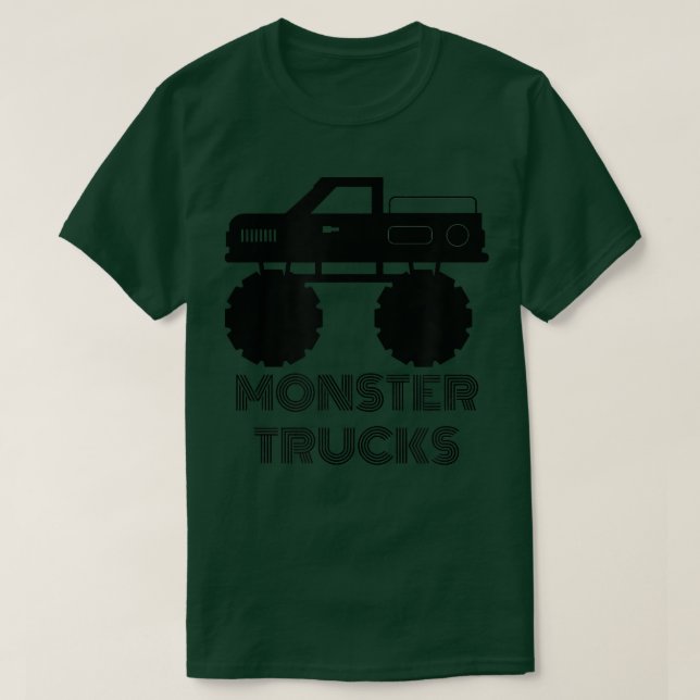 Kawaii LKWs 4x4 Brechen Monster Trucks Liebe T-Shirt (Design vorne)