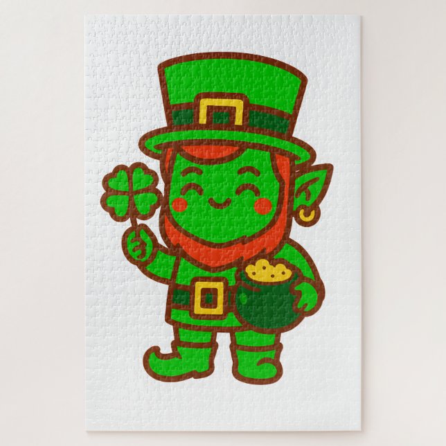 Kawaii Lucky Leprechaun (Vertikal)