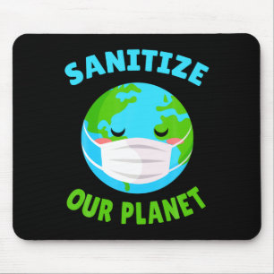 Kawaii Lustige Maske Pro Umwelt Sanieren Erde D Mousepad