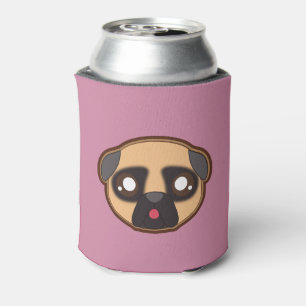 Kawaii lustige Mopsflasche cooler Dosenkühler