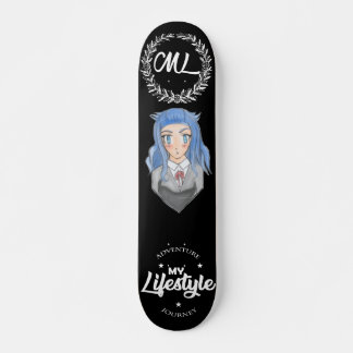 Kawaii Mädchenleben Skateboard