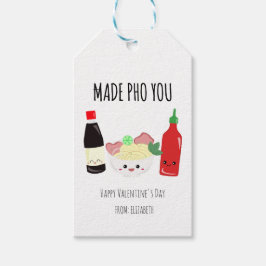 Kawaii Made Pho Each Other Valentine's Day Noodles Geschenkanhänger
