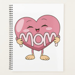Kawaii-Mama-Herz-Umarmen-Design Planer