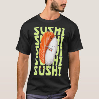 Kawaii Manga Sushi Niedlich Chibi Anime Nigiri Hug T-Shirt