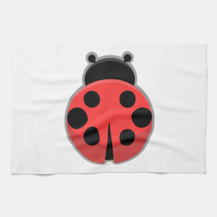 Kawaii Marienkäfer Küchentuch